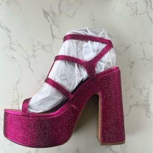 Jessica Simpson Meitini High Heel in Fuschia (NEW)